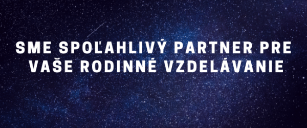 Spoľahlivý partner Sme spoľahlivý partner